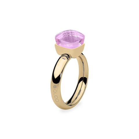 QUDO ANELLO FIRENZE ROSA SFUMATURE GRIGIE