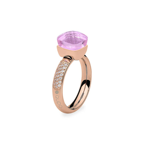 QUDO ANELLO FIRENZE DELUXE ROSA
