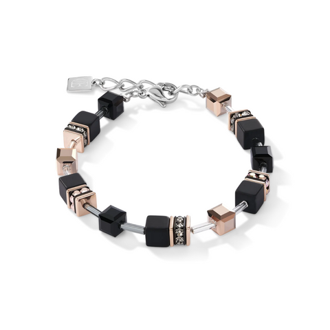 COEUR DE LION BRACCIALE MULTICOLOR NERO 4018301300