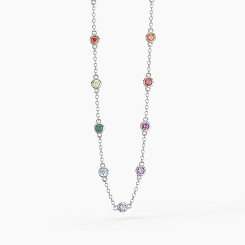 MABINA COLLANA PIETRE COLORATE 553313