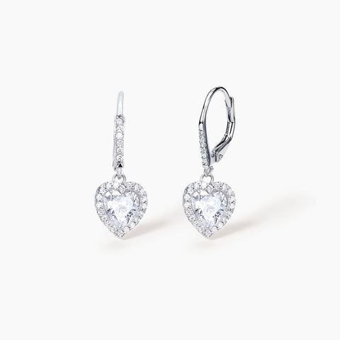MABINA HEART EARRING 563131