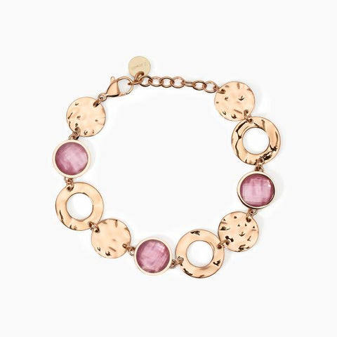 2JEWELS BRACCIALE ROSE' MARTELLATO 232539