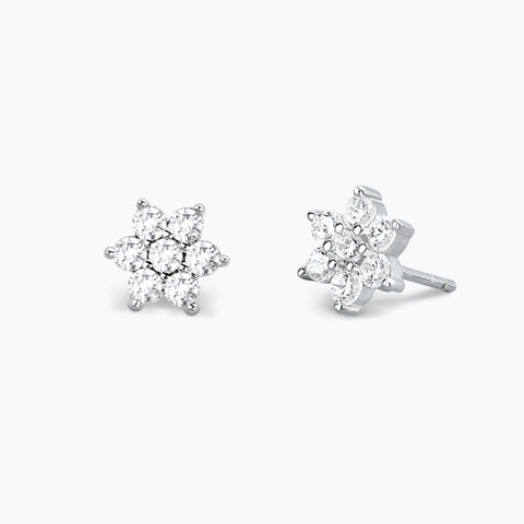 MABINA STAR EARRING ZIRCONIA 563050