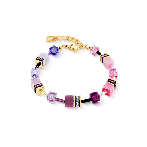 COEUR DE LION BRACCIALE ICONIC CUBE ROSA LILLA 2838301927