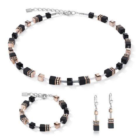 COEUR DE LION BRACCIALE MULTICOLOR NERO 4018301300
