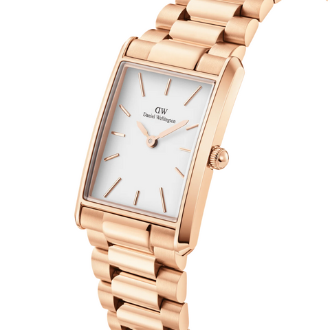 DANIEL WELLINGTON OROLOGIO TANK 3-LINK ROSE DW00100699