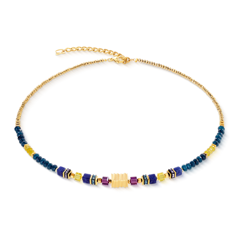 COEUR DE LION COLLANA PRECIOUS ORO BLU 3046101592