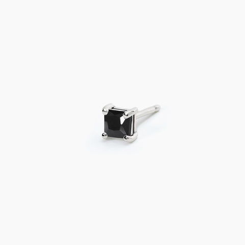 MABINA MAN SINGLE EARRING LIGHT POINT BLACK 563619