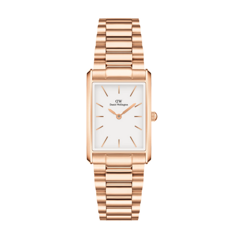 DANIEL WELLINGTON OROLOGIO TANK 3-LINK ROSE DW00100699