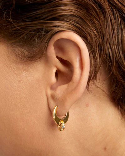 PDPAOLA RAINBOW SPIN HOOP EARRING AR01B89U