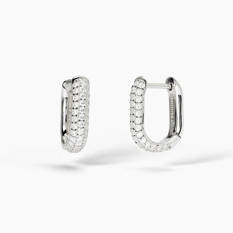 MABINA ORECCHINO OVALE PAVE' 563728