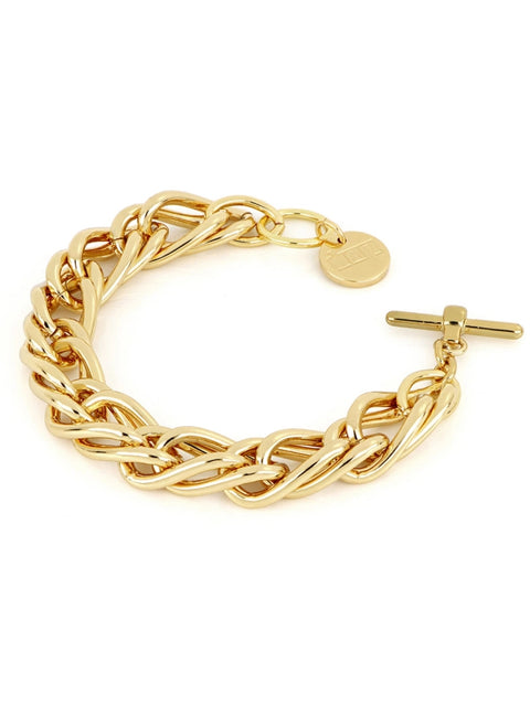 Unoaerre Bracciale Catena Spiga Dorato 1865