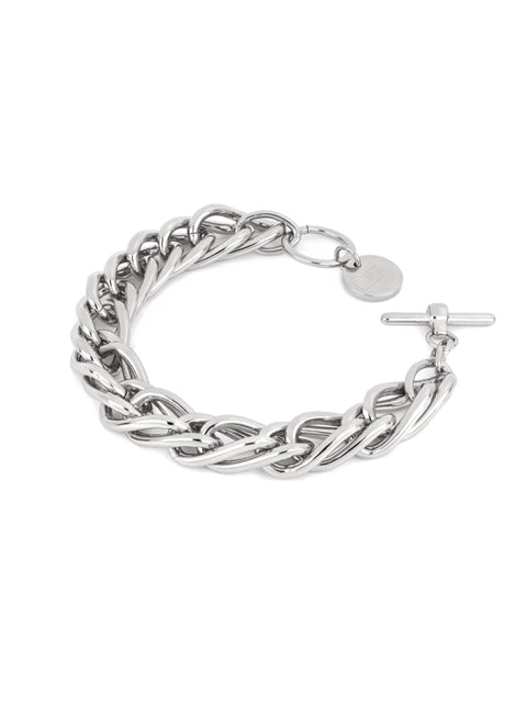 Unoaerre Bracciale Catena Spiga Argentato 1867