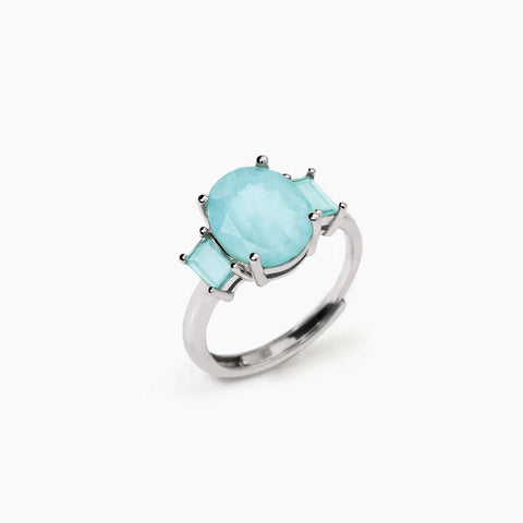 MABINA AQUAMARINE SOLITAIRE RING 523420