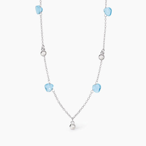 MABINA COLLANA PIETRE TURCHESI 553710