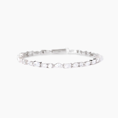 MABINA BRACCIALE BAGUETTE E CUORE
