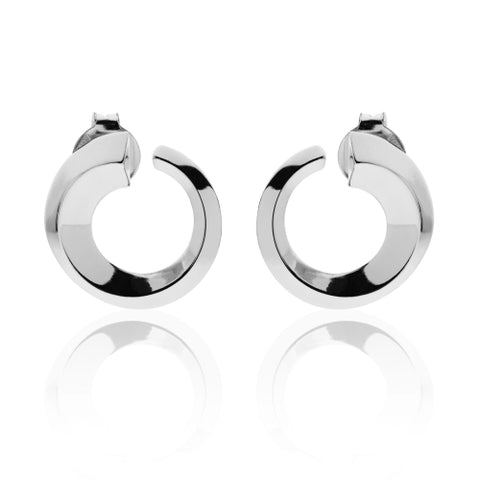 UNOAERRE ORECCHINI A LOBO ARGENTO CERCHIO 2228