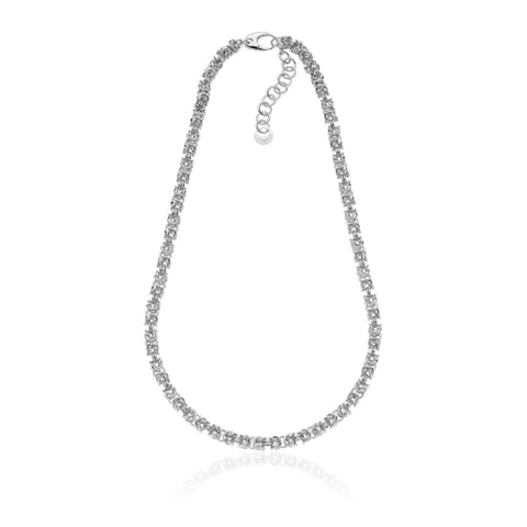 UNOAERRE ARGENTO COLLANA BIZANTINA 6326