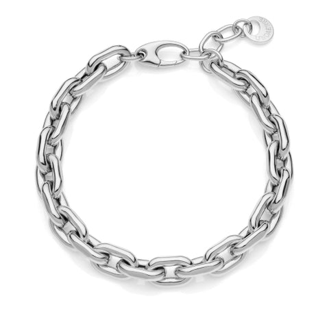 UNOAERRE ARGENTO BRACCIALE CATENA 6358