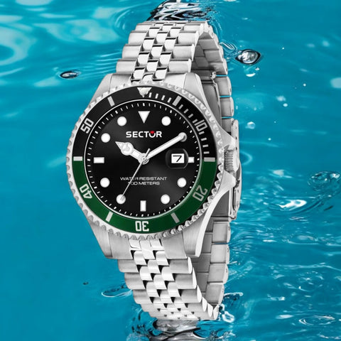 SECTOR OROLOGIO 230 VERDE NERO R3253161052