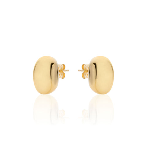 UNOAERRE ARGENTO ORECCHINI MEDI BOULE ORO 6429