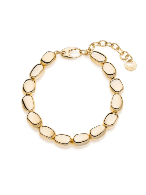 Unoaerre Bracciale Boule in Argento Dorato 6433