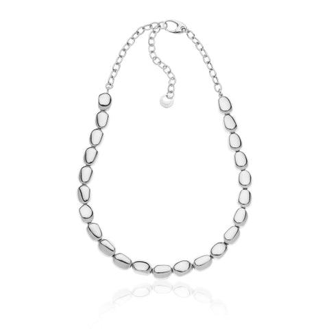 UNOAERRE ARGENTO COLLANA BOULE 6434