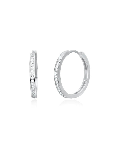 MABINA ORECCHINO CERCHIO PAVE' 563221