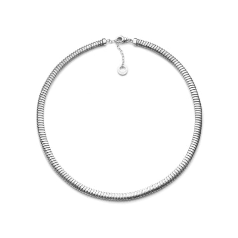UNOAERRE ARGENTO COLLANA TUBOGAS 6495