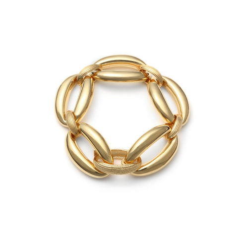 BRACCIALE BOLD MAGLIE OVALI ORO 6483