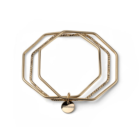 UNOAERRE BRACCIALE DORATO 3 BANGLE 2742