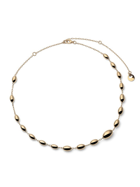UNOAERRE ARGENTO COLLANA BOULE ORO 6706