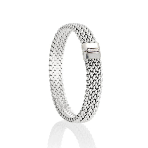 UNOAERRE ARGENTO BRACCIALE MORBIDO CHICCO 5905