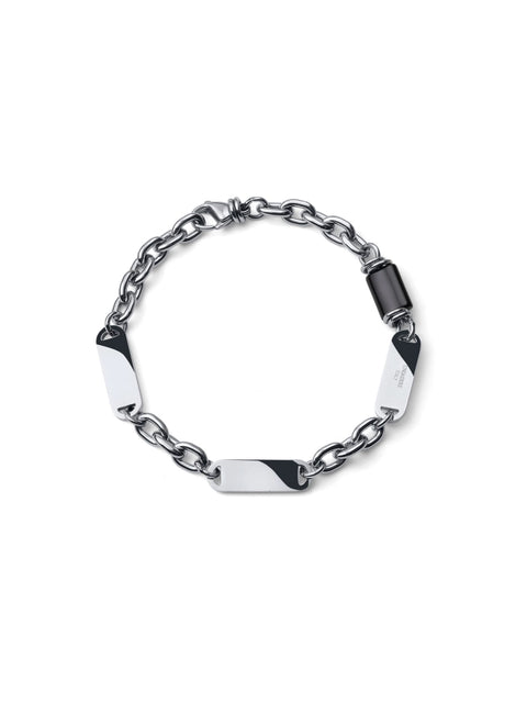 UNOAERRE UOMO BRACCIALE AETERNUM CON OSSIDIANA 4301