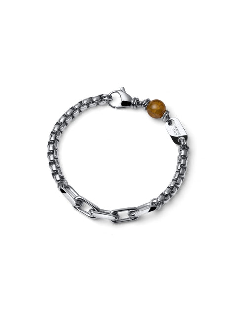 UNOAERRE UOMO BRACCIALE AETERNUM CON AGATA 4304