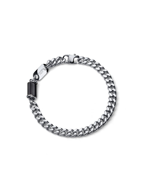 UNOAERRE UOMO BRACCIALE AETERNUM GRUMETTA CON OSSIDIANA 4308