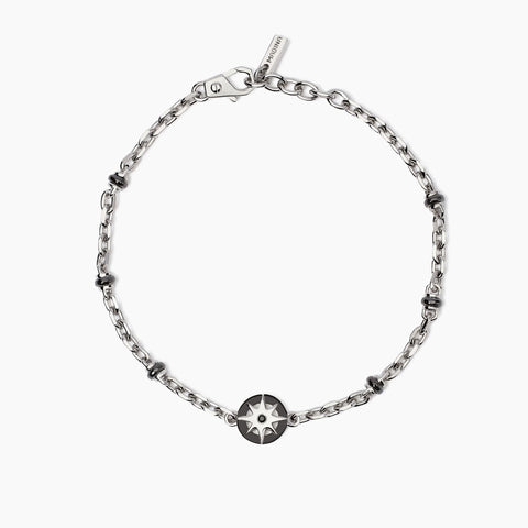 MABINA UOMO BRACCIALE ROSA DEI VENTI 533990