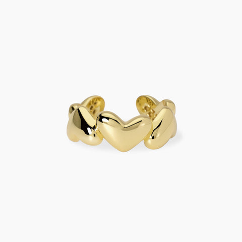 MABINA ANELLO CONTRARIE' CUORE ORO 523467