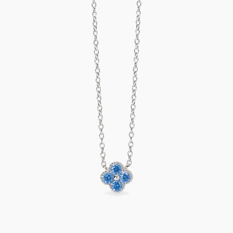 MABINA COLLANA FIORE CELESTE 553794