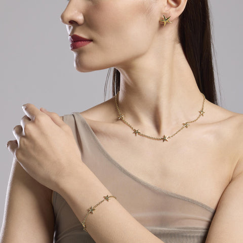 KIDULT STYLE BRACCIALE STELLE MARINE ORO 831058
