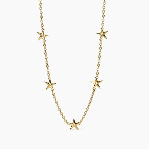 KIDULT STYLE COLLANA STELLA MARINA ORO 851035
