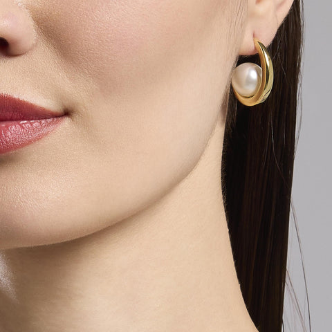 KIDULT STYLE ORECCHINI ORO E PERLA 861051