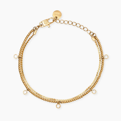 KIDULT STYLE BRACCIALE DOPPIO FILO ORO 831073