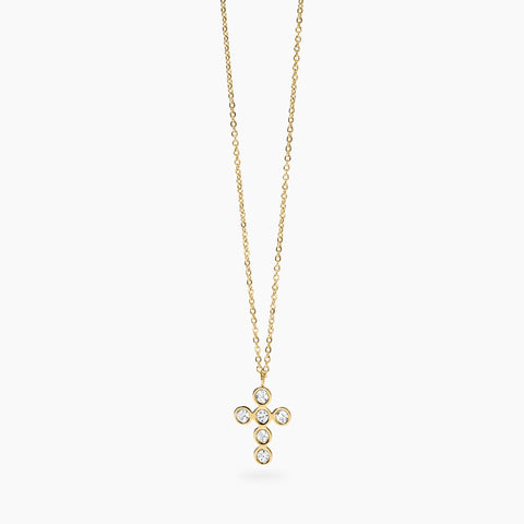 KIDULT STYLE COLLANA CROCE ORO 851044