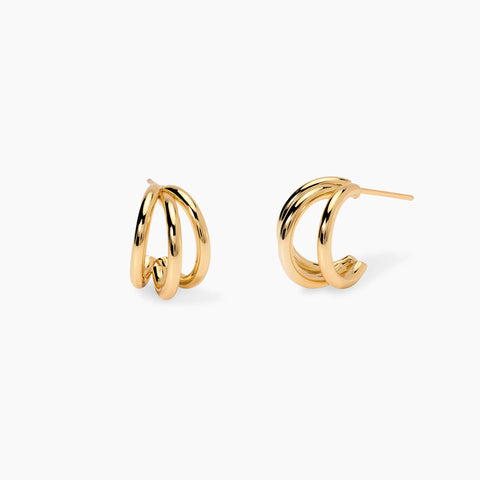 KIDULT STYLE ORECCHINO CERCHIETTO FILO ORO 861079