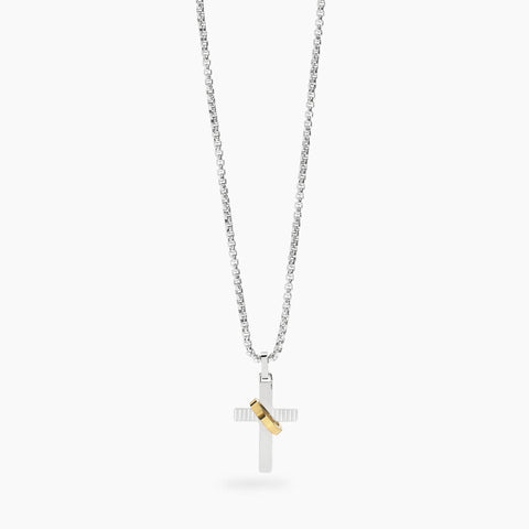 KIDULT STYLE UOMO COLLANA CROCE 851084