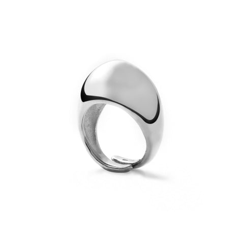 UNOAERRE ARGENTO ANELLO BOLD