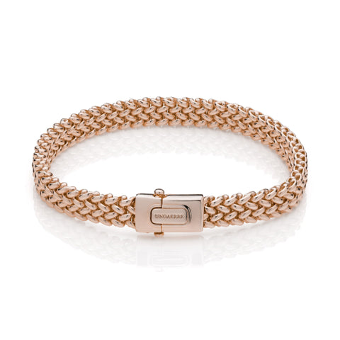 UNOAERRE ARGENTO BRACCIALE CHICCO ROSE' 6268