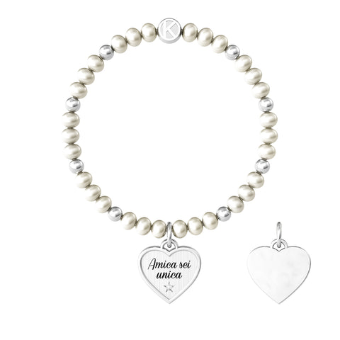 KIDULT HEART BRACELET FRIEND YOU ARE UNIQUE 732231