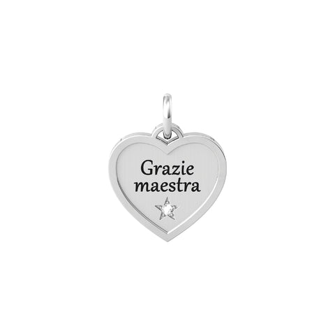 KIDULT BY YOU CHARM CUORE GRAZIE MAESTRA 741038